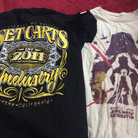 15 Used Men's T Shirts M&L For Work - Picture 2 of 8